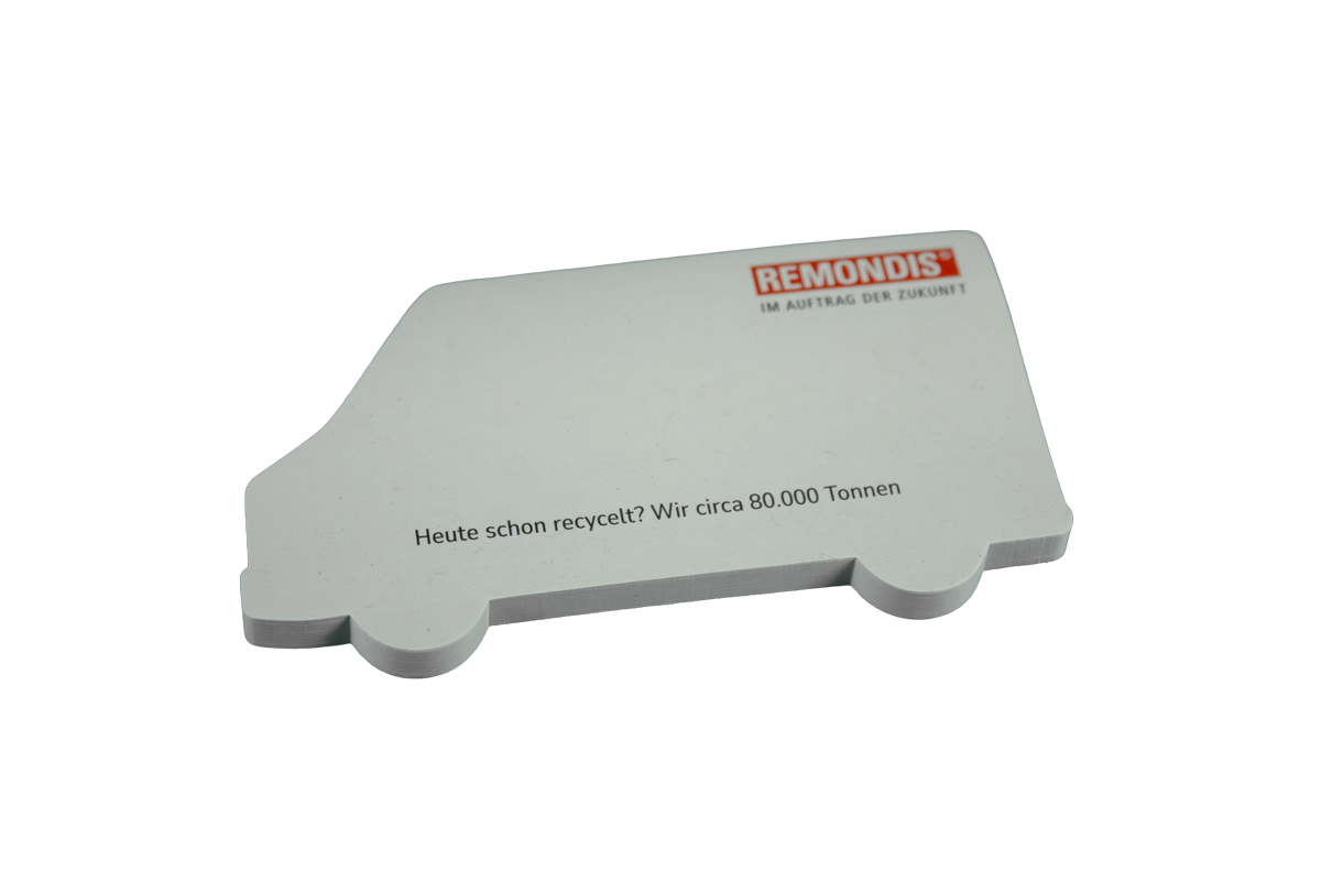 Haftnotiz Sonderform LKW (Recyclingpapier) (25 Stk.)