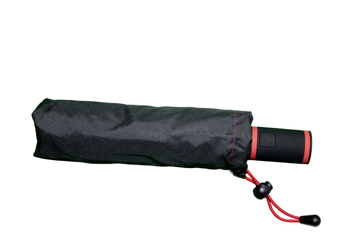 Taschenschirm, Logo Schließband (1 Stck.)