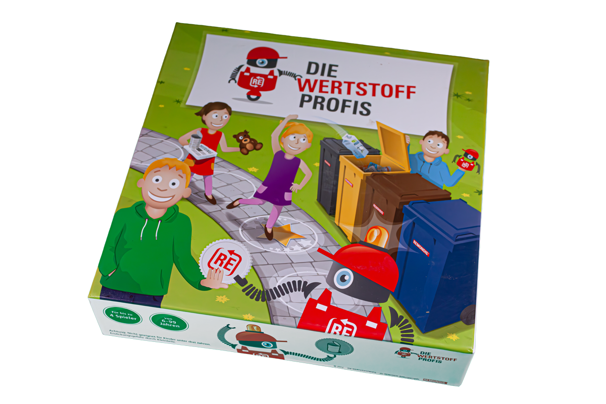 Brettspiel "DIE WERTSTOFFPROFIS"  (1 Stk.)