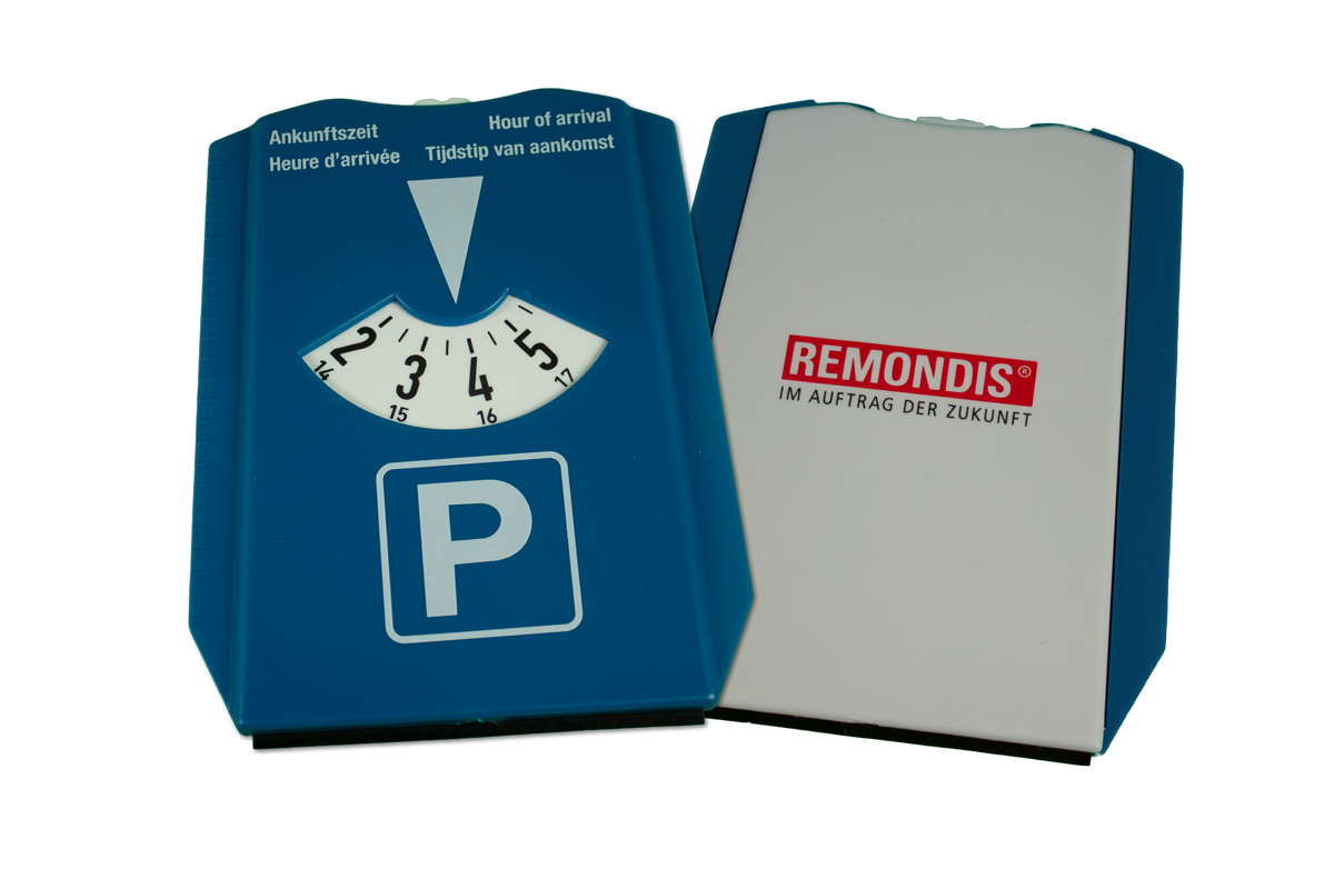 Parkscheibe mit Eiskratzer (5 Stk.)